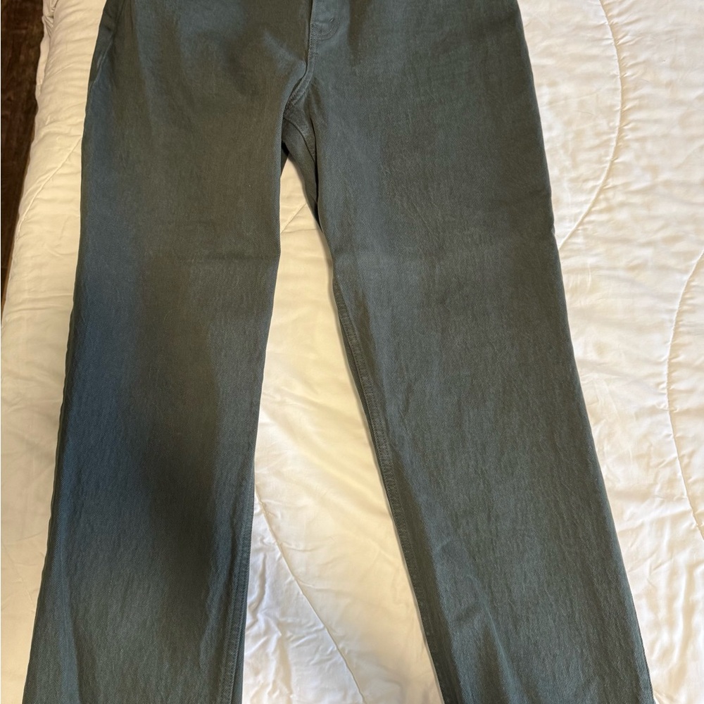 Abercrombie & Fitch Olive Green Pants